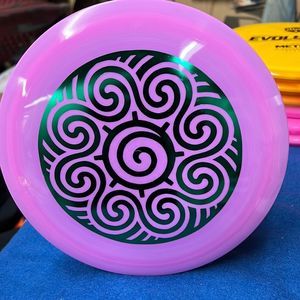 Discmania Lux Instinct | Special Edition Purple w/Blue Swirls | 176g Rare Stamp